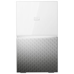 Western Digital MY CLOUD HOME Duo dispositivo de almacenamiento personal en la nube 6 TB Ethernet Plata, Blanco