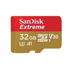 Sandisk Extreme memoria flash 32 GB MicroSDHC Clase 10 UHS-I