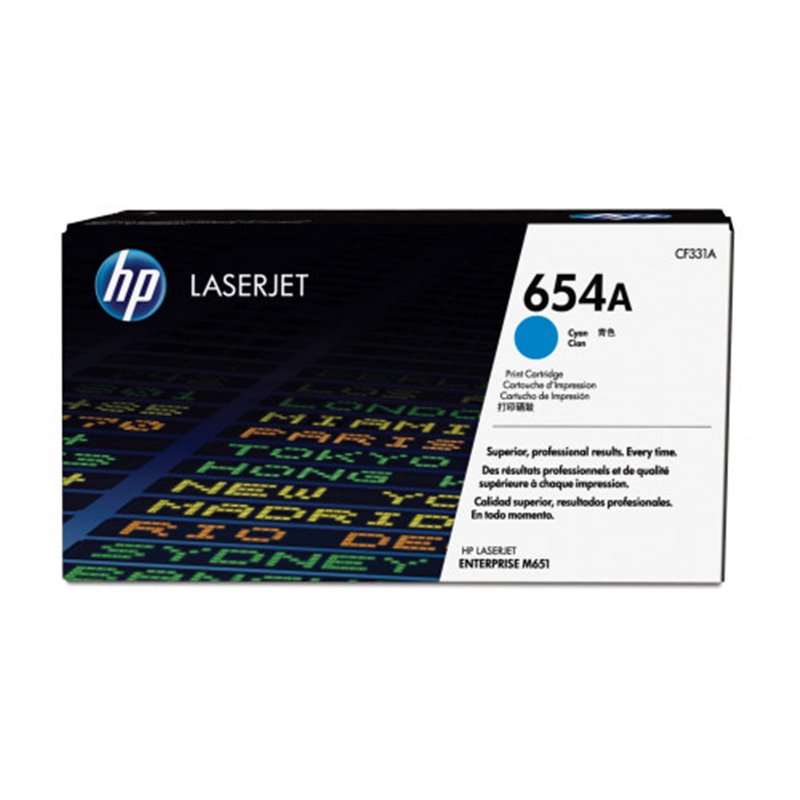 HP 654A TONER HP654A CIAN (CF331A)