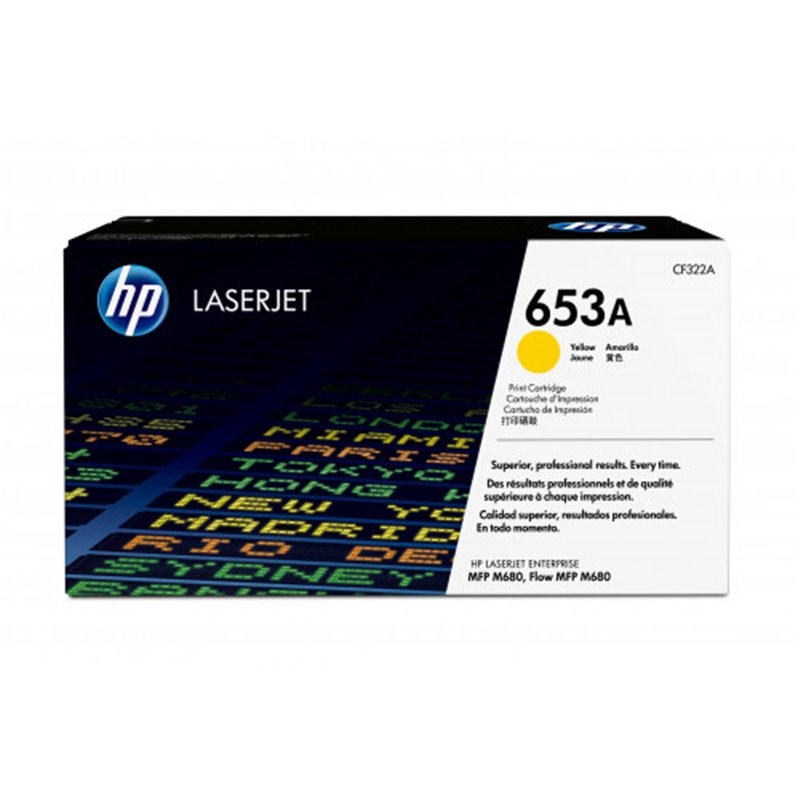 HP 653A TONER HP653A AMARILLO (CF322A)