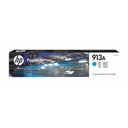 HP 913A CARTUCHO DE TINTA HP913A CIAN (F6T77AE)