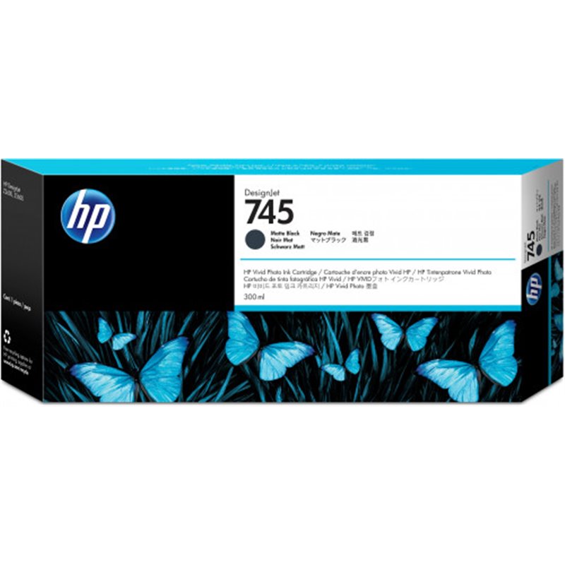 HP 745 CARTUCHO DE TINTA HP745 NEGRO (F9K05A)