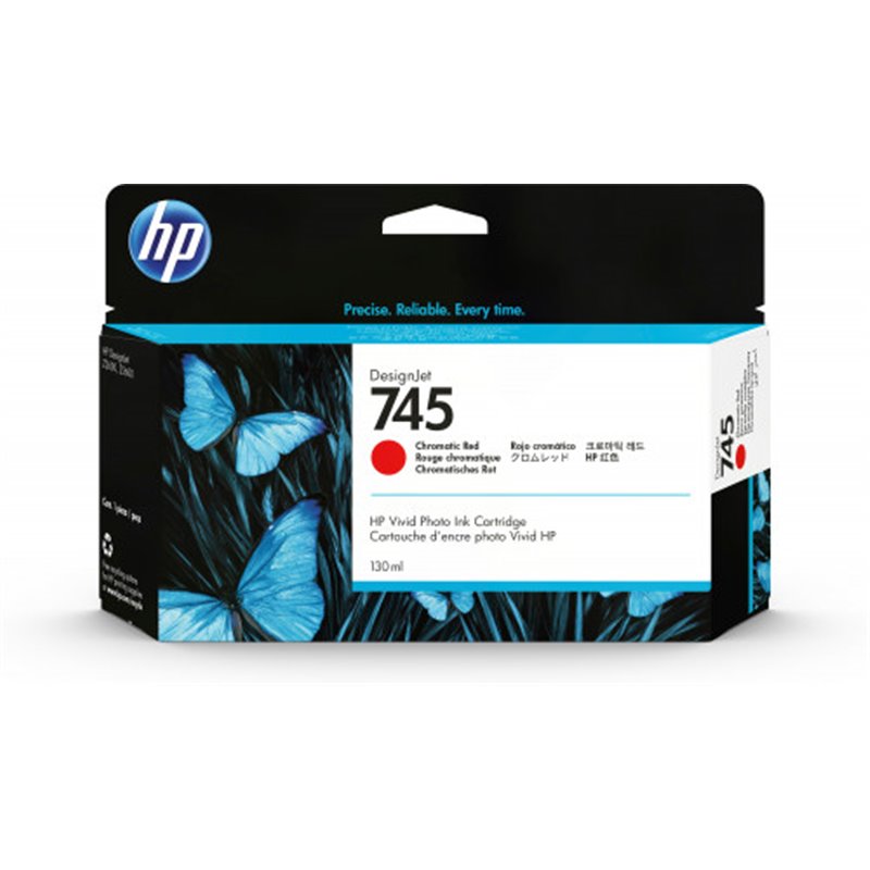 HP 745 CARTUCHO DE TINTA HP745 ROJO (F9K00A)