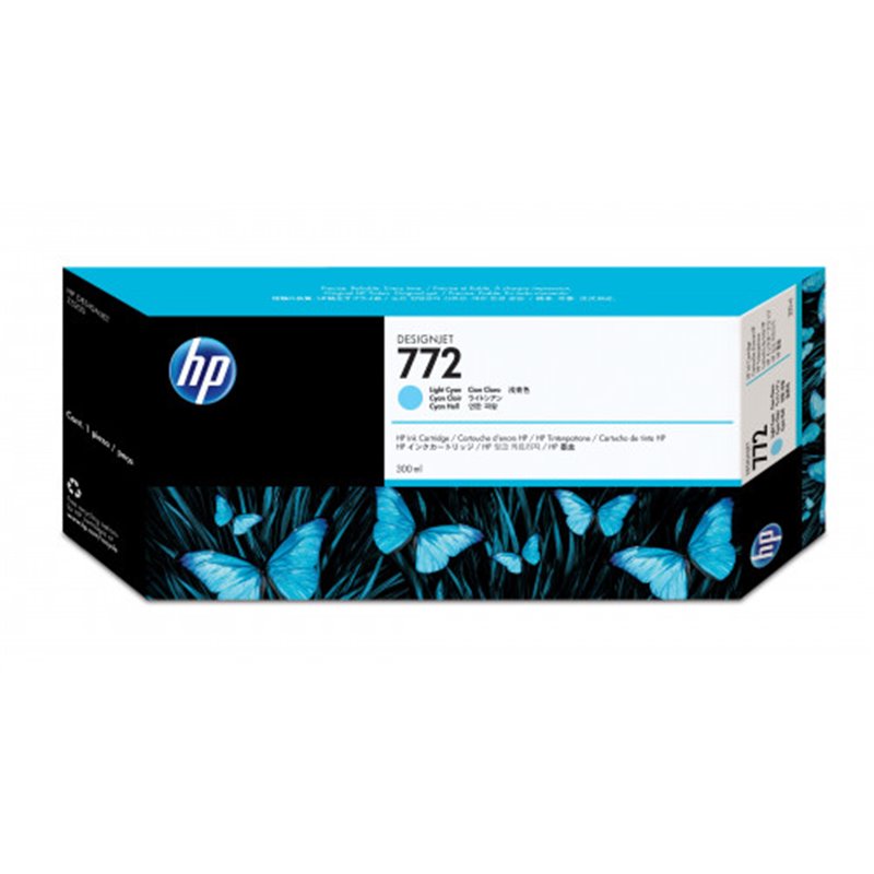 HP 772 CARTUCHO DE TINTA HP772 CIAN (CN632A)