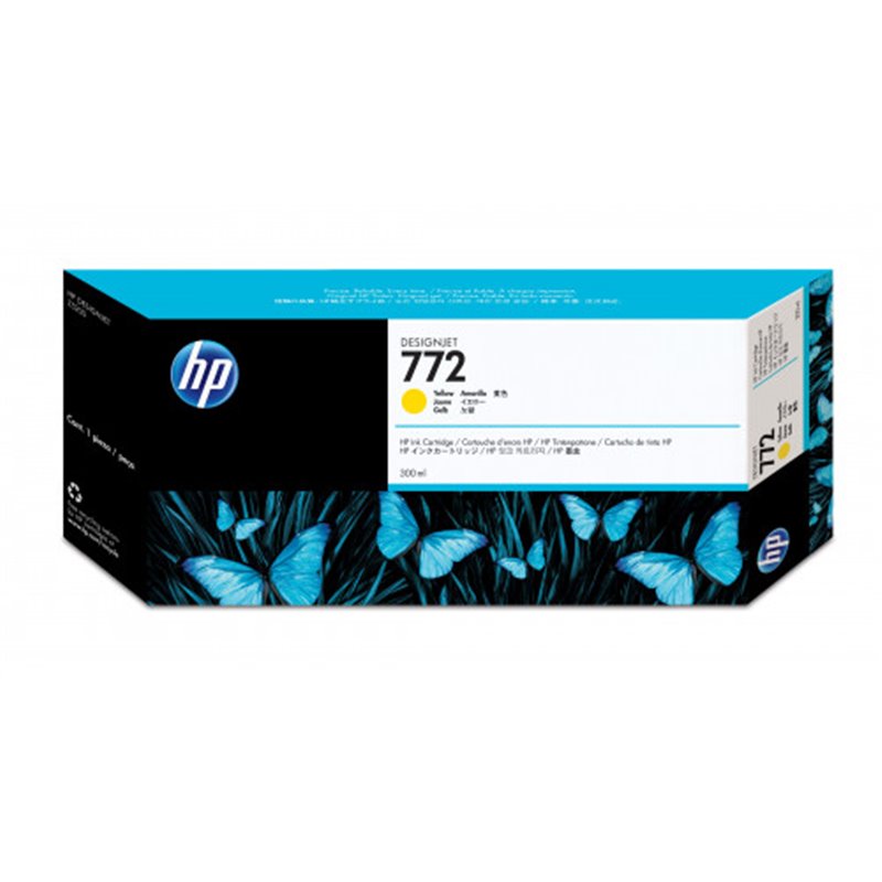 HP 772 CARTUCHO DE TINTA HP772 AMARILLO (CN630A)