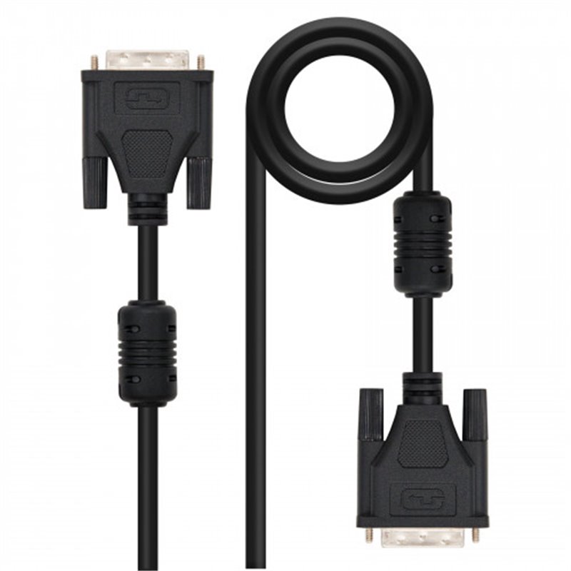 Nanocable CABLE DVI DUAL LINK 24+1 M-M 1.8 M