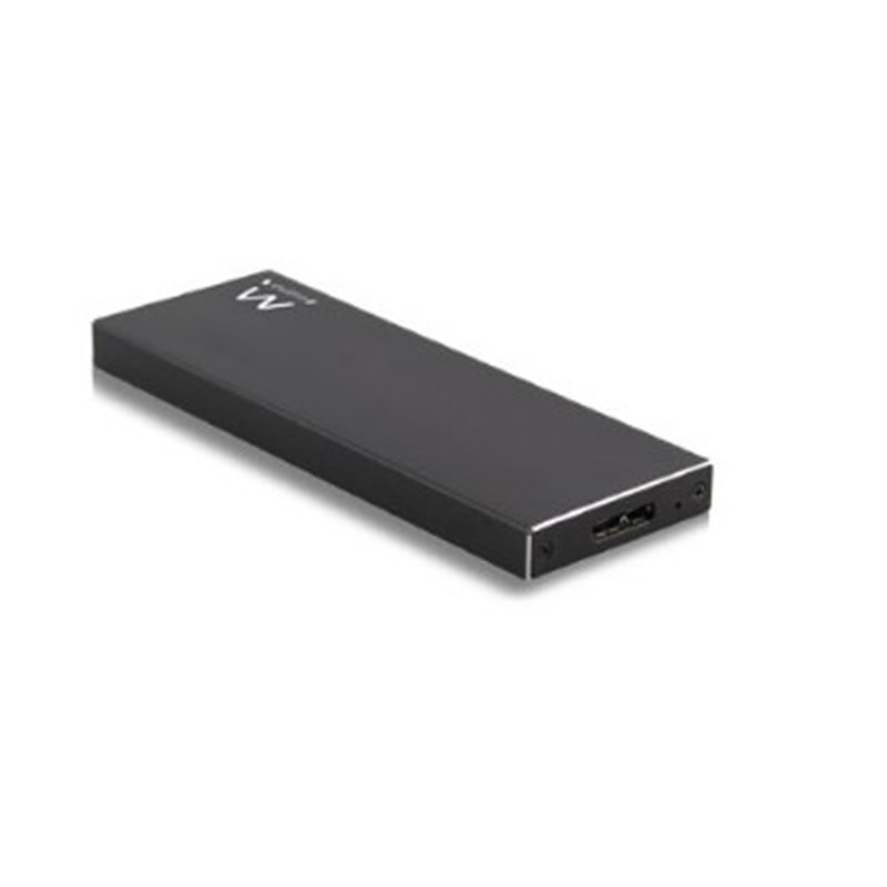 Ewent EW7023 caja para disco duro externo Caja externa para unidad de estado sólido (SSD) Negro