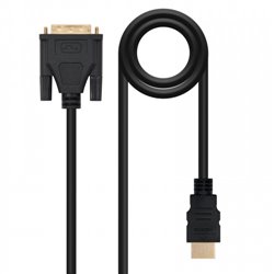 Nanocable CABLE DVI A HDMI DVI18+1/M-HDMI A/M 1.8 M