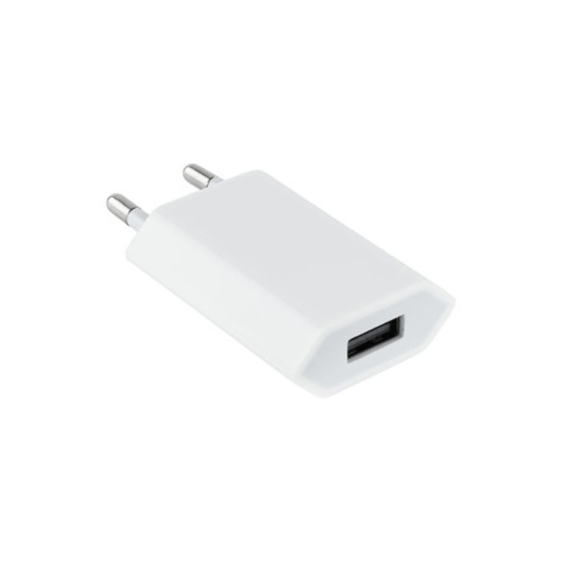 NANOCABLE MINI CARGADOR USB PARA IPOD IPHONE 5V-1A