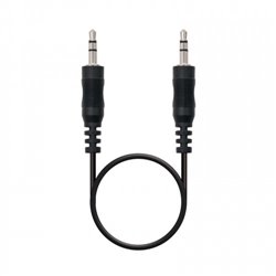 Nanocable CABLE AUDIO ESTEREO 3.5/M-3.5/M 1.5 M