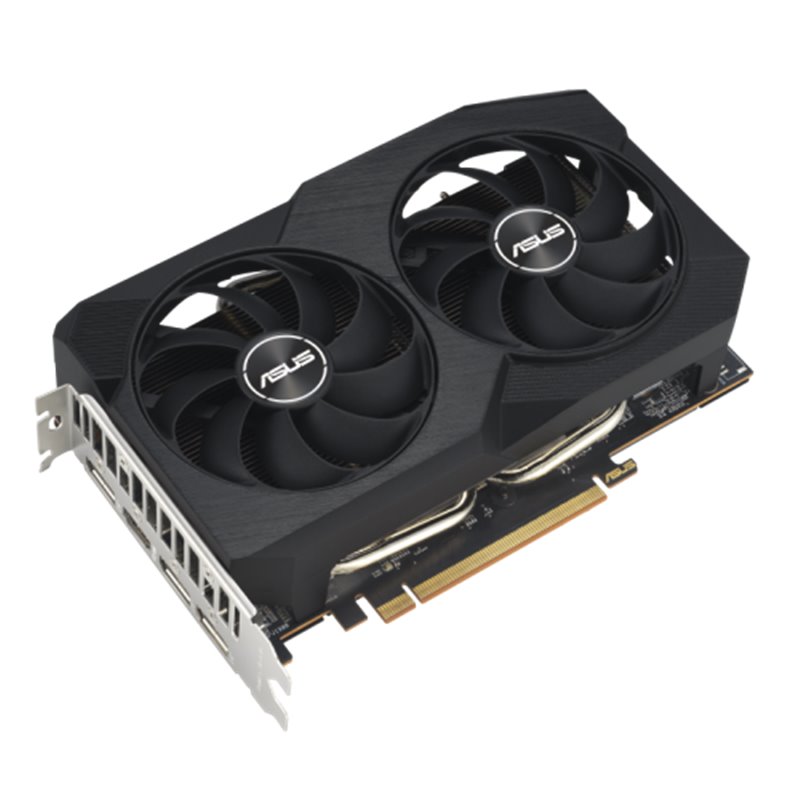 ASUS Dual -RX7600-O8G-V2 AMD Radeon RX 7600 8 GB GDDR6