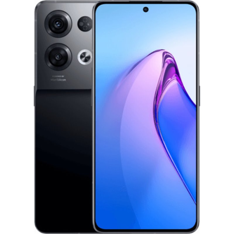 OPPO Reno 8 Pro 17 cm (6.7") SIM doble Android 12 5G USB Tipo C 8 GB 256 GB 4500 mAh Negro