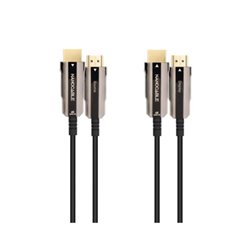 NANOCABLE CABLE HDMI V2.0 AOC 4K@60HZ 18Gbps NEGRO 20 M