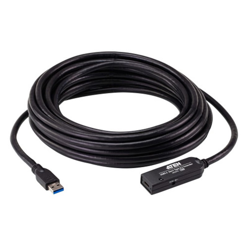 ATEN Cable extensor USB 3.2 de 1.ª generación de 10 m