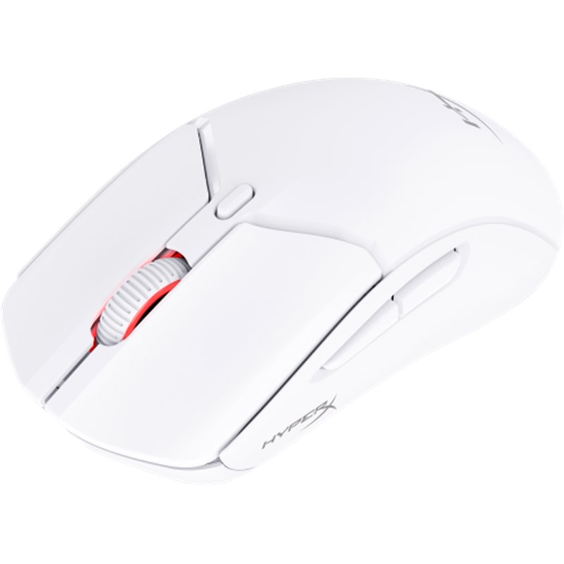 HyperX Pulsefire Haste 2: ratón gaming inalámbrico (blanco)