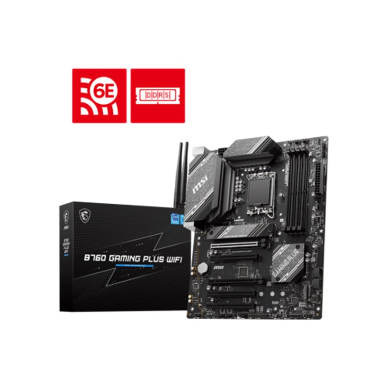 MSI B760 GAMING PLUS WIFI Intel B760 LGA 1700 ATX