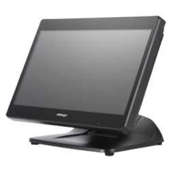 Posiflex PS3616GNS128W14 Todo-en-Uno 2 GHz J6412 39,6 cm (15.6") 1366 x 768 Pixeles Pantalla táctil Negro