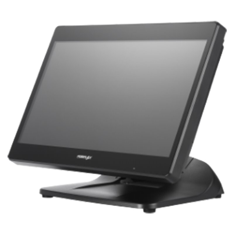 Posiflex PS3616GNS128W14 Todo-en-Uno 2 GHz J6412 39,6 cm (15.6") 1366 x 768 Pixeles Pantalla táctil Negro