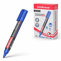 MARCADOR PERMANENTE CON TINTA LÍQUIDA LP-600 COLOR AZUL ERICH KRAUSE 48770