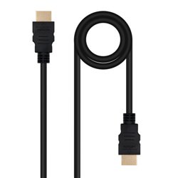 Nanocable Cable HDMI V2.0 4K@60Hz 18Gbps A/M-A/M, 10m, Negro