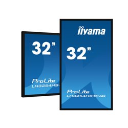 MONITOR IIYAMA 32" (LH3254HS-B1AG) 1920x1080 / FHD IPS / OPERATIVIDAD 24/7 / 500 CD/M / 8MS / DVI / VGA / DVI / 3XHDMI / DP/  WI