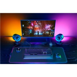 Razer Nommo V2 Pro Rango completo Negro Inalámbrico y alámbrico