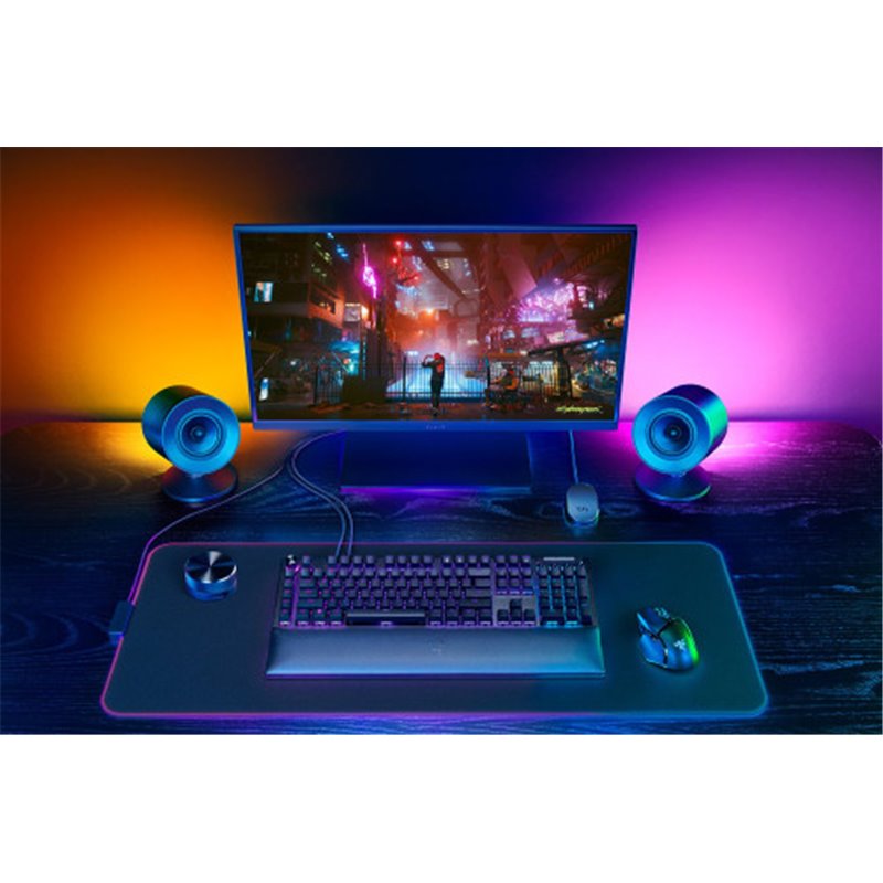 Razer Nommo V2 Pro Rango completo Negro Inalámbrico y alámbrico