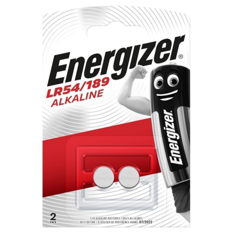 BLISTER 2 PILAS DE BOTON MODELO LR54/189 ENERGIZER E301536702