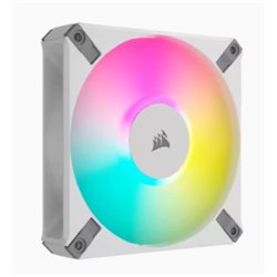 VENTILADOR CAJA CORSAIR AF ELITE SERIES AF120 RGB ELITE 120 MM FLUID DINAMIC/AIRGUIDE SINGLE PACK BLANCO CO-9050157-WW