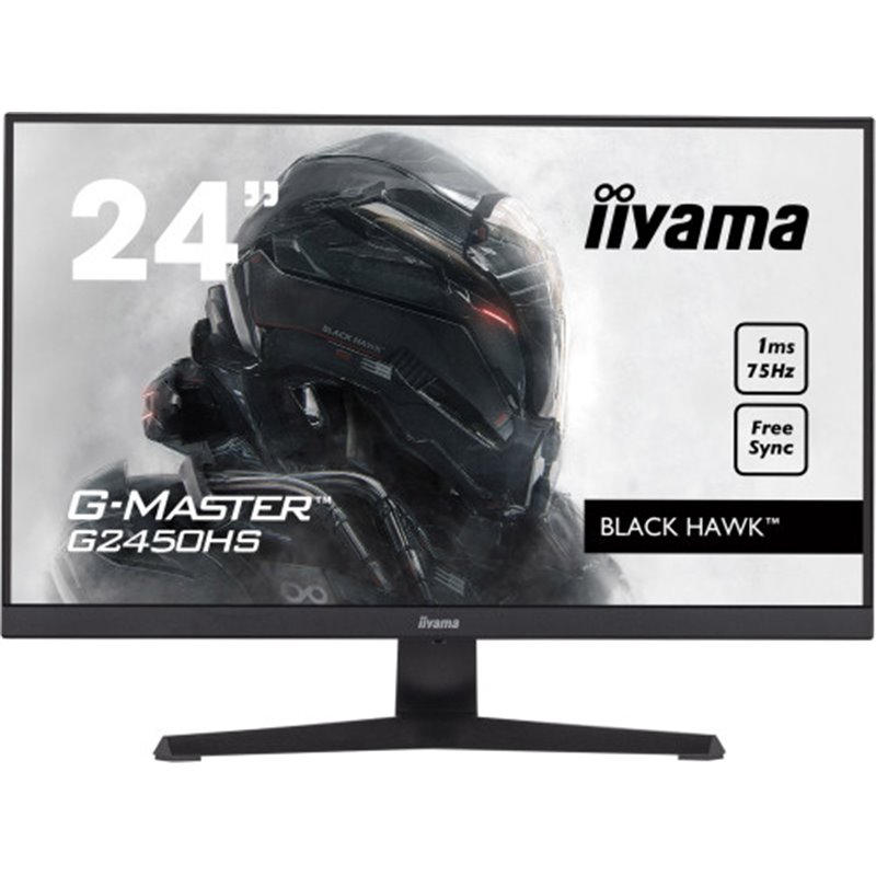 iiyama G-MASTER G2450HS-B1 pantalla para PC 60,5 cm (23.8") 1920 x 1080 Pixeles Full HD LED