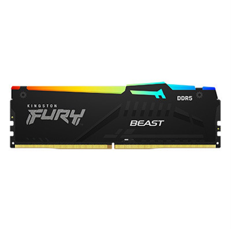 Kingston Technology FURY Beast RGB módulo de memoria 8 GB 1 x 8 GB DDR5 6000 MHz