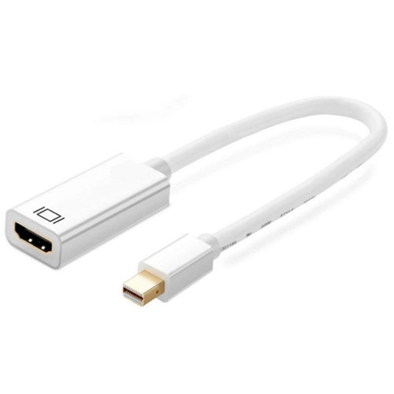 Ewent EC1458 adaptador de cable de vídeo 0,15 m Mini DisplayPort HDMI tipo A (Estándar) Blanco