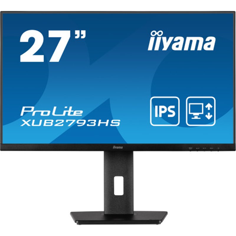 iiyama ProLite XUB2793HS-B5 LED display 68,6 cm (27") 1920 x 1080 Pixeles Full HD Negro