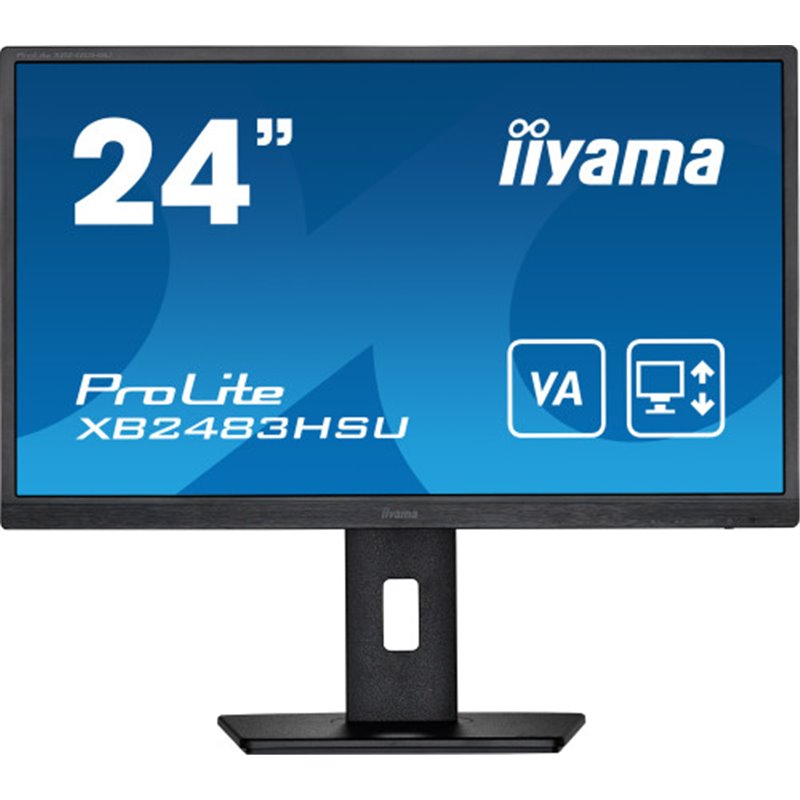 iiyama ProLite XB2483HSU-B5 LED display 60,5 cm (23.8") 1920 x 1080 Pixeles Full HD Negro