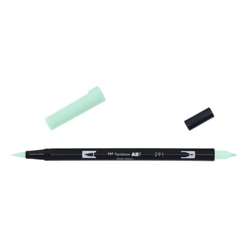 ROTULADOR DOBLE PUNTA PINCEL DUAL BRUSH-291 - COLOR ALICE BLUE. TOMBOW ABT-291