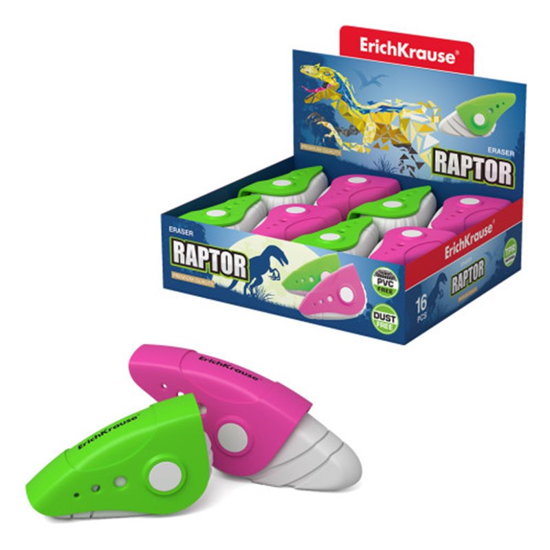 GOMA EN CAJA DE PLÁSTICO RAPTOR ERICH KRAUSE 48173