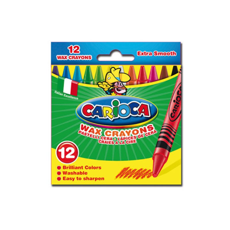 CAJA 12 CERAS PASTEL CARIOCA 42365