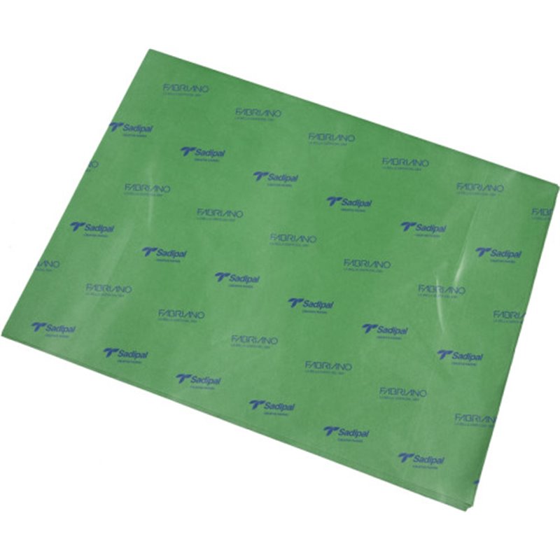 BOLSA 25 HOJAS + 1 HOJA GRATIS PAPEL SEDA-FSC-18G - 50 X 75 CM VERDE FUERTE SADIPAL S0718115