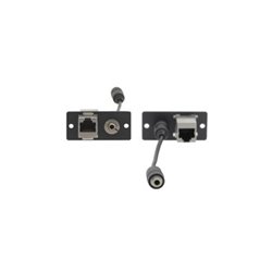 Kramer Electronics WA-45 conector 3.5mm (F), RJ−45 Gris