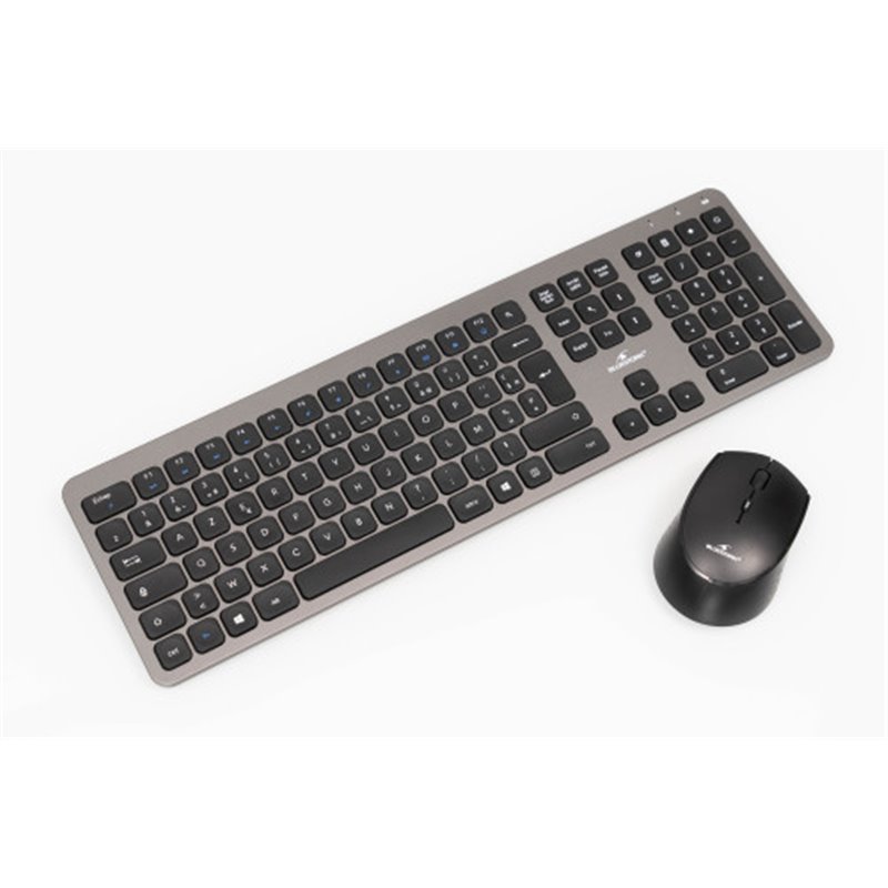 BLUESTORK WIRELESS PACK EASY SLIM - MOUSE & CISOR KEYBOARD - GREY - SP