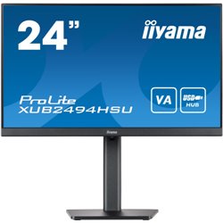 iiyama ProLite XUB2494HSU-B2 pantalla para PC 60,5 cm (23.8") 1920 x 1080 Pixeles Full HD LED Negro