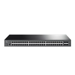 TP-Link TL-SG3452X switch Gestionado L2+ Gigabit Ethernet (10/100/1000) 1U Negro