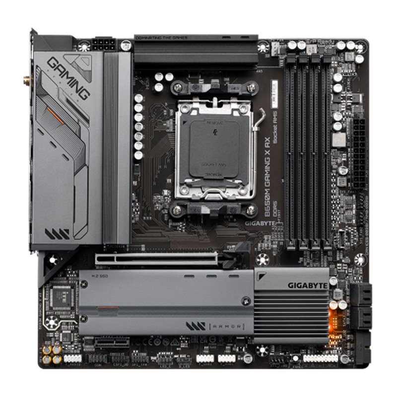 Gigabyte B650M GAMING X AX (rev. 1.x) AMD B650 Zócalo AM5 micro ATX