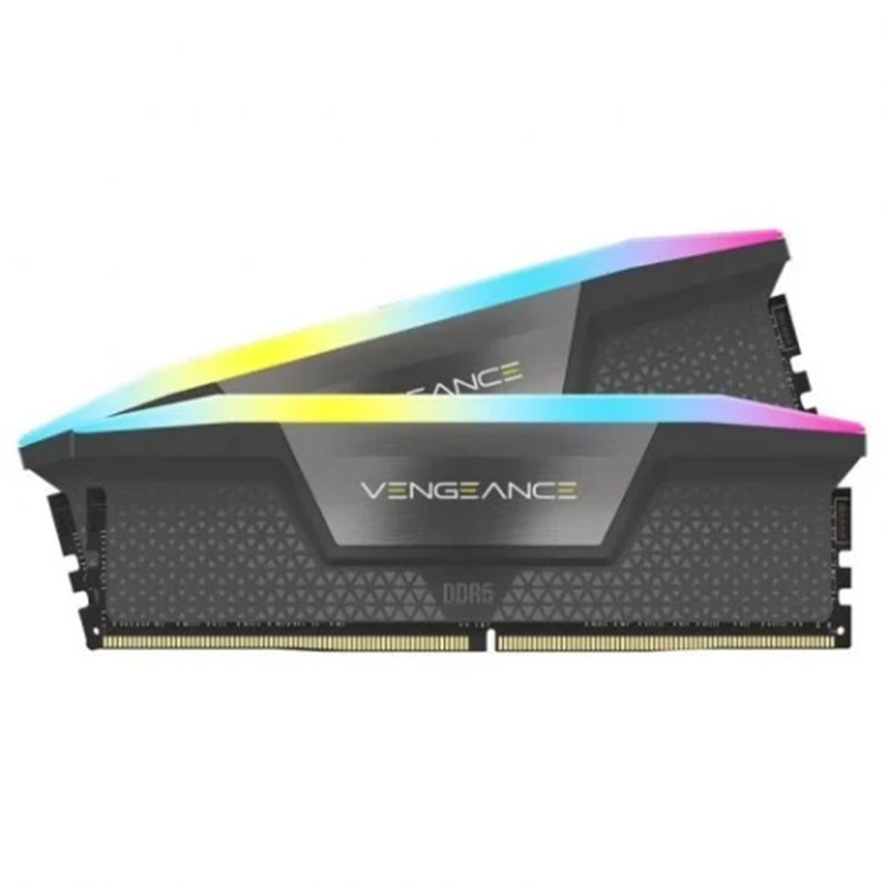 MEMORIA CORSAIR DDR5 32GB 2X16GB PC6000 VENGEANCE RGB CMH32GX5M2D6000Z36K