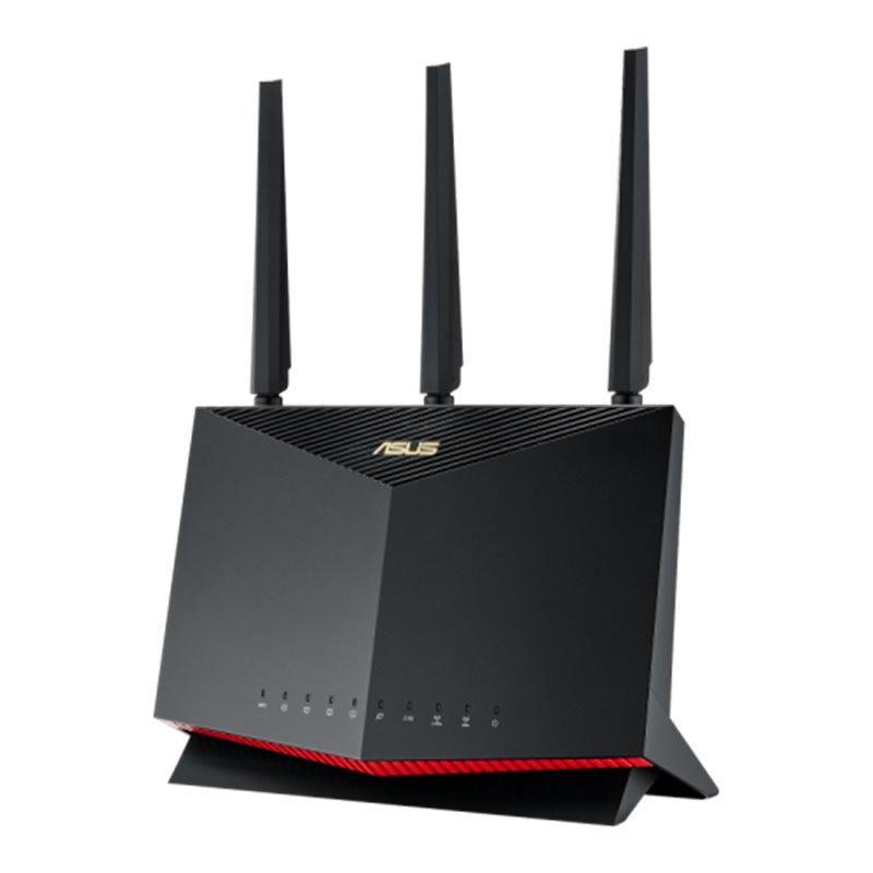 ASUS RT-AX86U Pro router inalámbrico Gigabit Ethernet Doble banda (2,4 GHz / 5 GHz) Negro