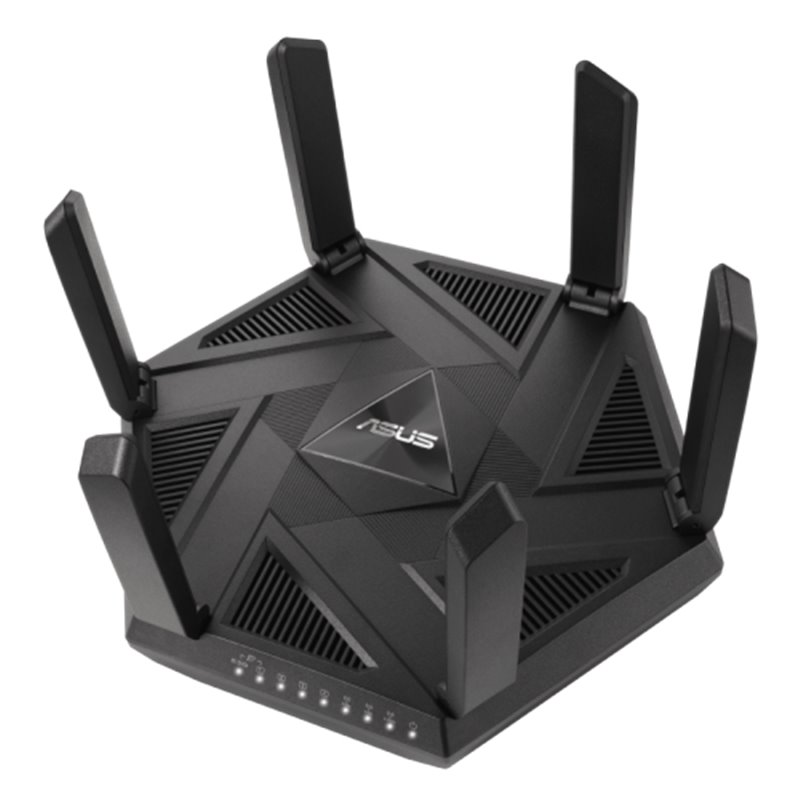 ASUS RT-AXE7800 router inalámbrico Tribanda (2.4 GHz / 5 GHz / 6 GHz) Negro