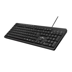 BLUESTORK SLIM MULTIMEDIA USB KEYBOARD - BLACK - SPANISH LAYOUT (BS-KB-MFIRST2/SP)