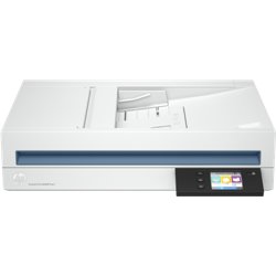 HP Scanjet Pro N4600 fnw1 Escáner de superficie plana y alimentador automático de documentos (ADF) 1200 x 1200 DPI A5 Blanco