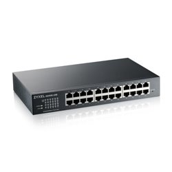 ZYZEL ZYXEL GS1915-24E, 24-PORT GBE SMART HYBRID MODE SWITCH, STANDALONE O NEBULAFLEX CLOUD, RACKMOUNT AND DESKTOP, SIN VENTILAD