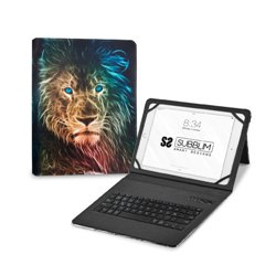 SUBBLIM Funda con Teclado Keytab Pro BT Trendy Leon